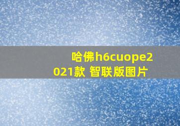 哈佛h6cuope2021款 智联版图片